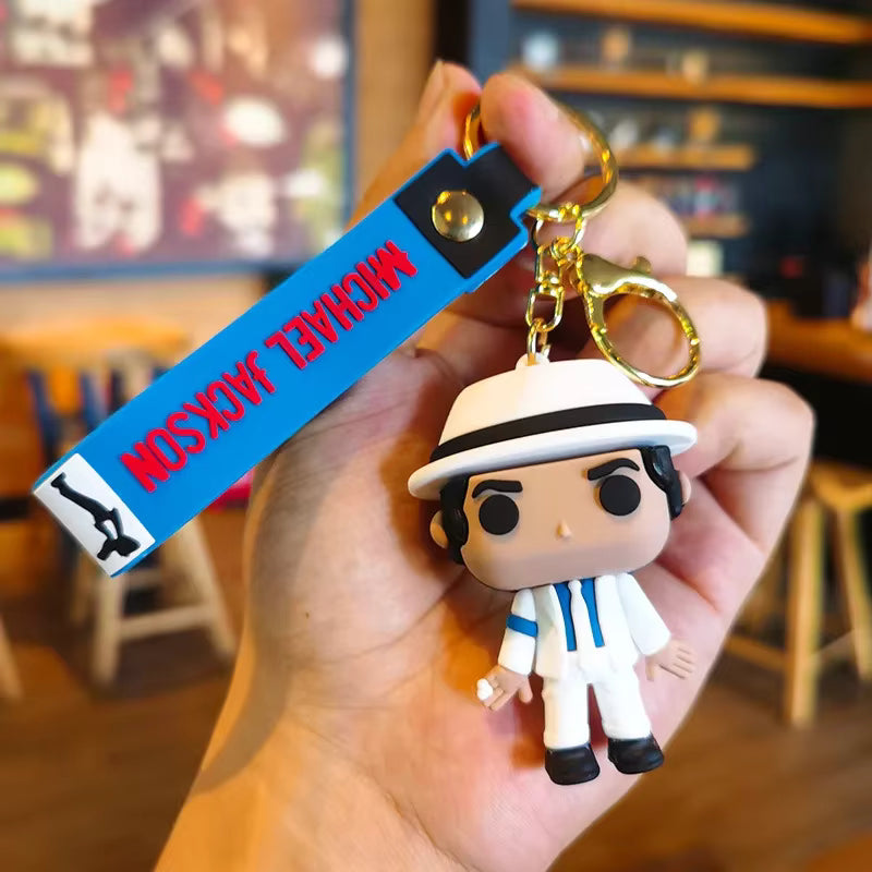 Handmade MJ Key Chain